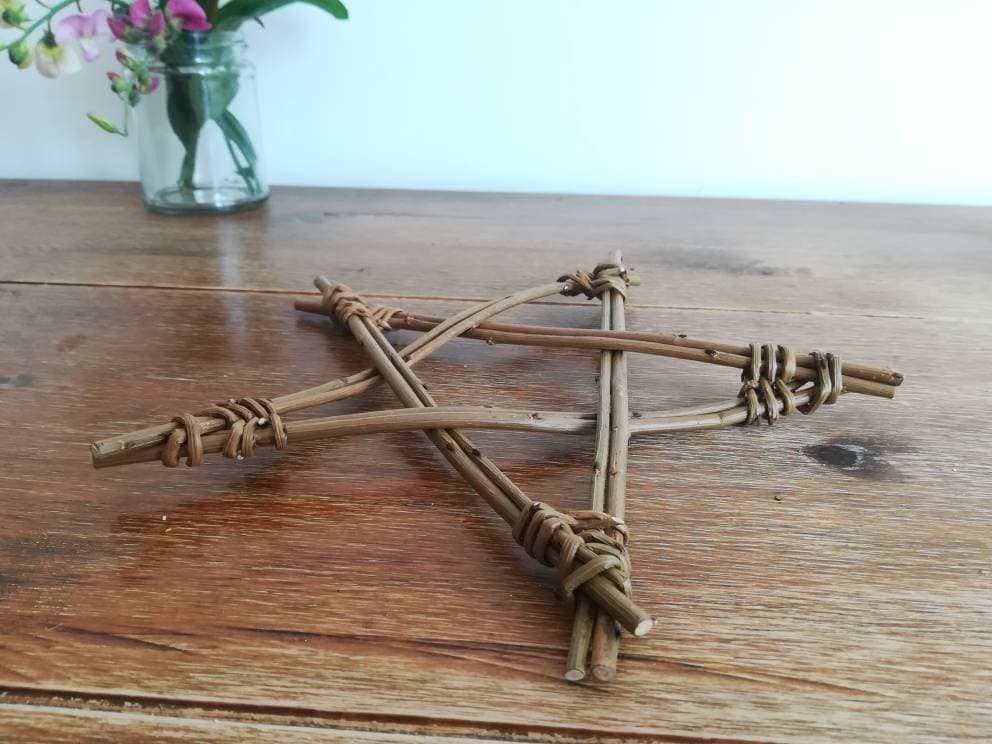 Hand Woven Willow Star, Rustic Home Décor, Sustainably Grown Willow