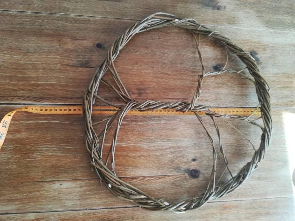 Tree of life willow wreath wall decor. Natural willow wall hanging.