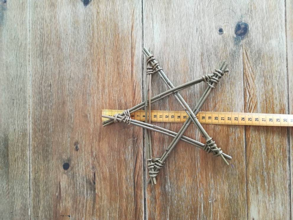Hand Woven Willow Star, Rustic Home Décor, Sustainably Grown Willow