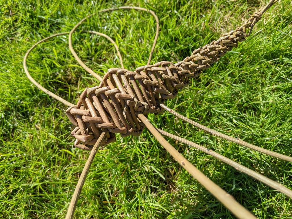 Willow Dragonfly, garden decoration, eco friendly garden decor