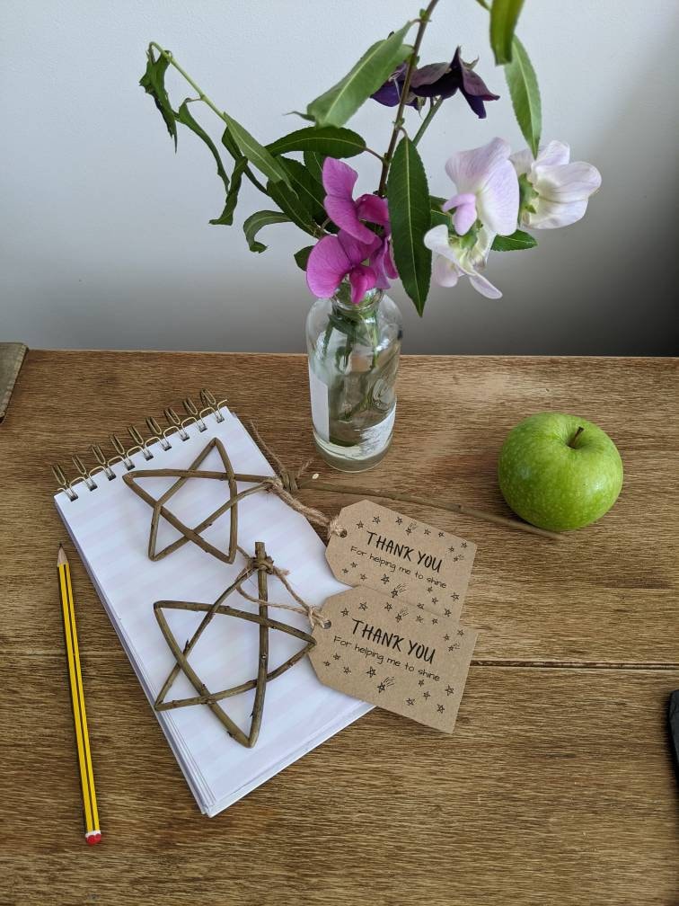 Willow Star Wand, Eco-Friendly Teacher Thank You Gift