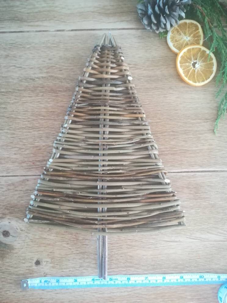 Willow Christmas Tree, Sustainable Tabletop Decor