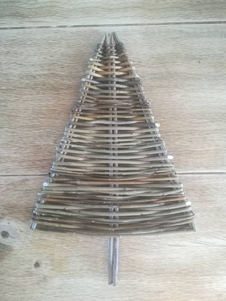 Willow Christmas Tree, Sustainable Tabletop Decor