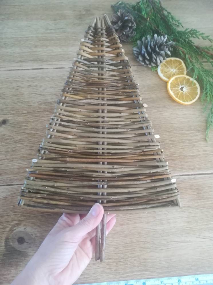 Willow Christmas Tree, Sustainable Tabletop Decor