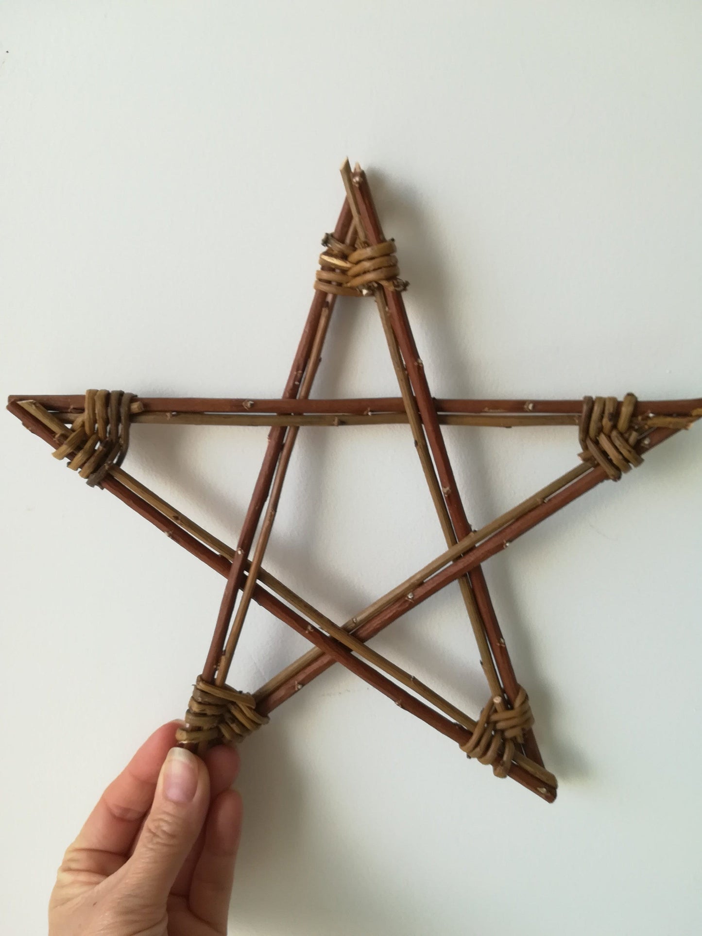 Hand Woven Willow Star, Rustic Home Décor, Sustainably Grown Willow