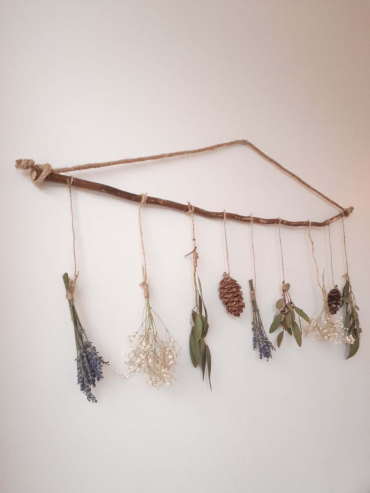 Contorted Willow Branch, Hanging Decor, Macrame Supply