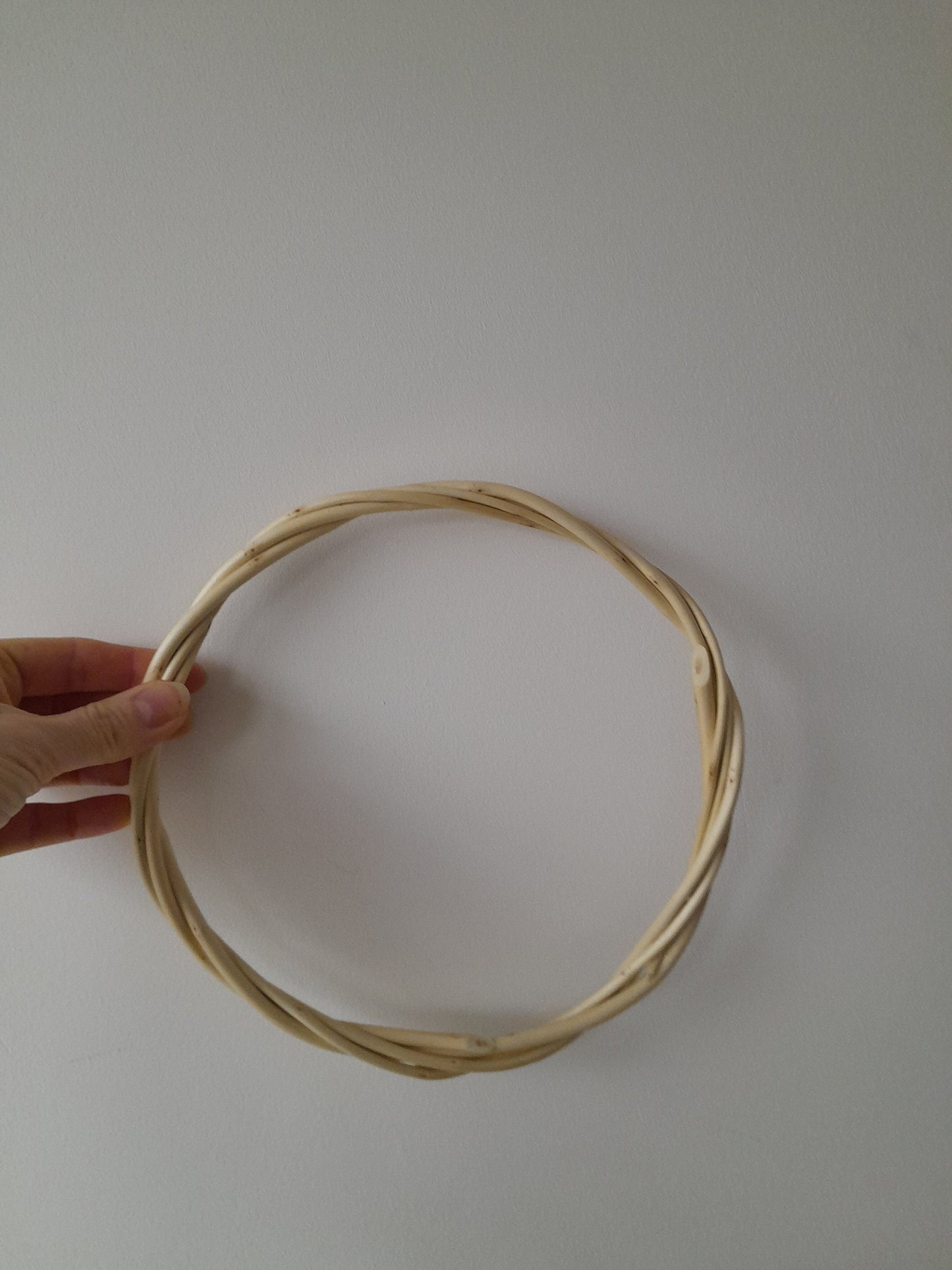 Natural White Willow Hoop, DIY Wreath Base, Wedding Decor