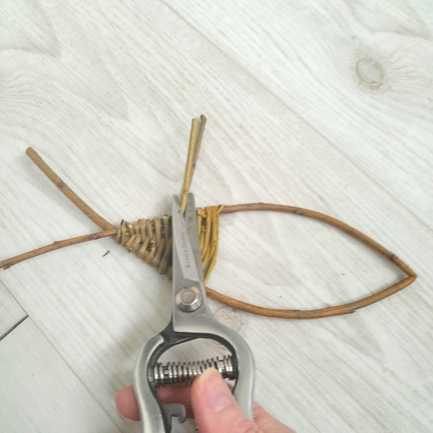 Mini Willow Craft Kit: Make 3 Small Willow Fish, Willow Weaving Kit for Beignners, Adult Craft Kit, Creative Birthday Party Activity