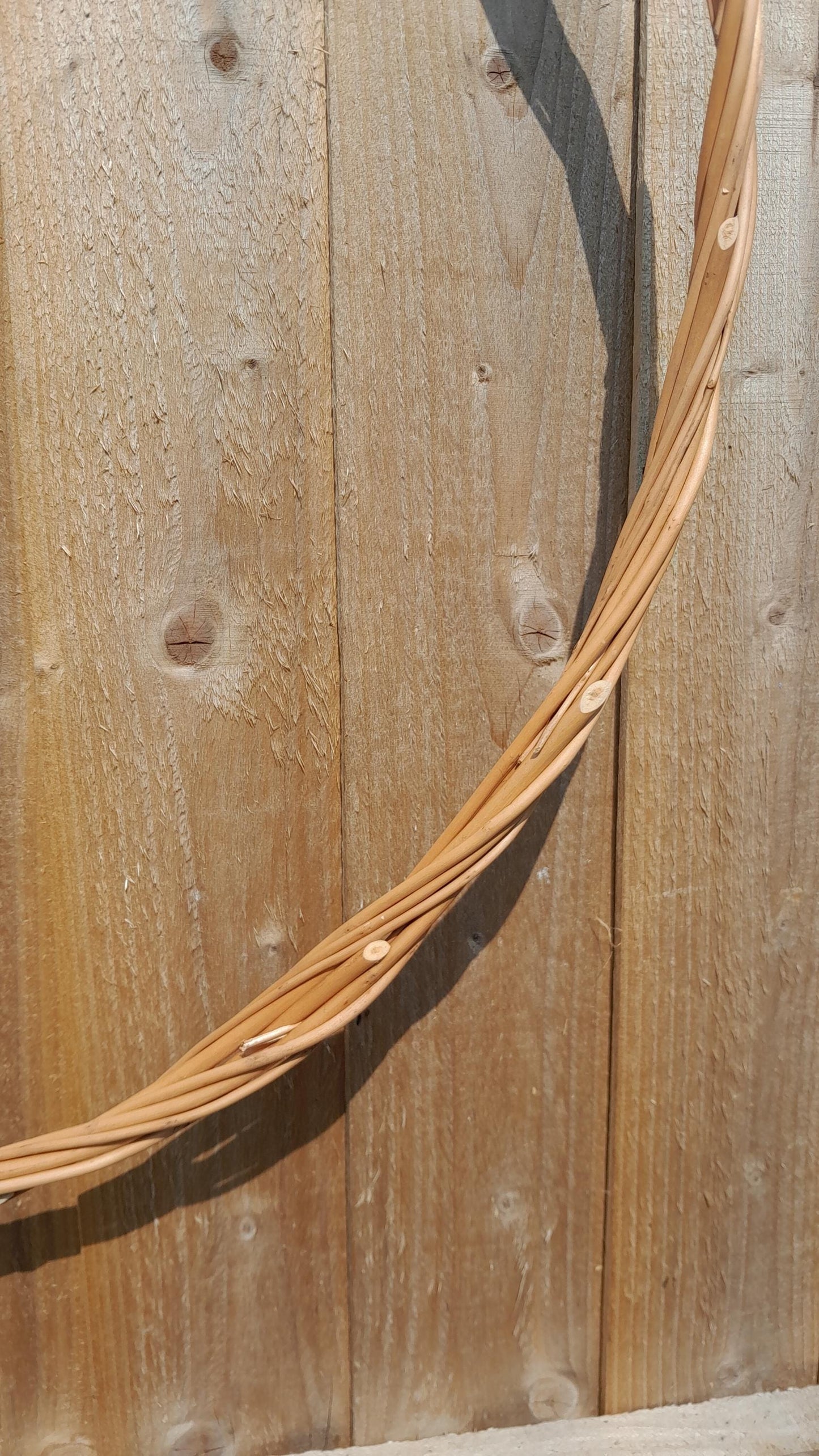 60cm Willow Hoop, Natural Wreath, DIY Wedding Decor