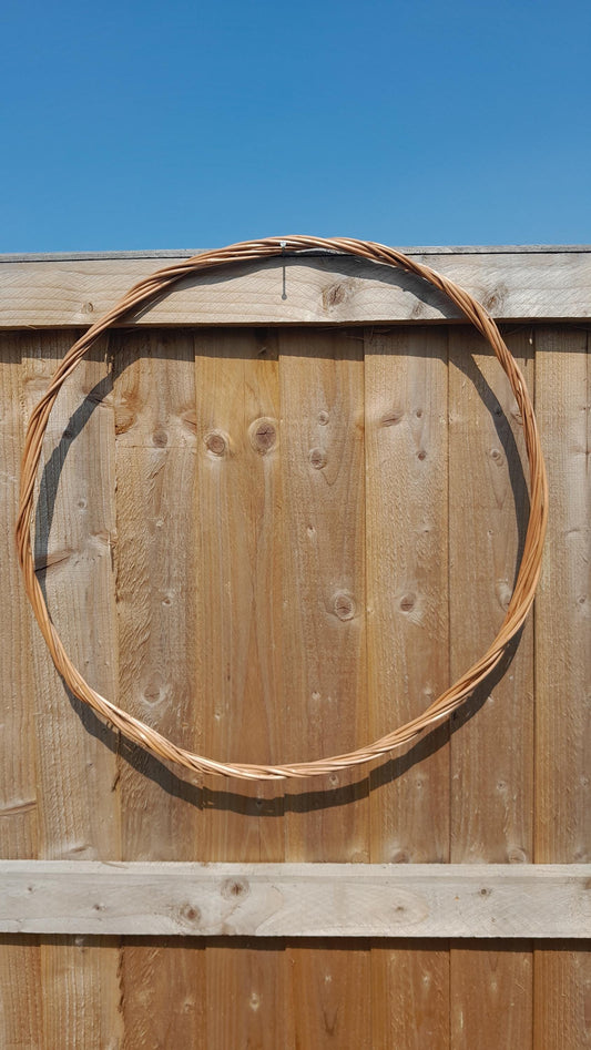 60cm Willow Hoop, Natural Wreath, DIY Wedding Decor