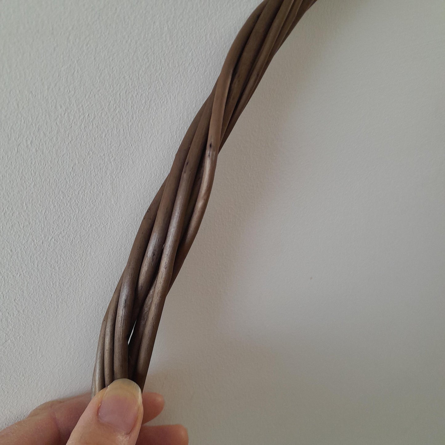 60cm Willow Hoop, Natural Wreath, DIY Wedding Decor