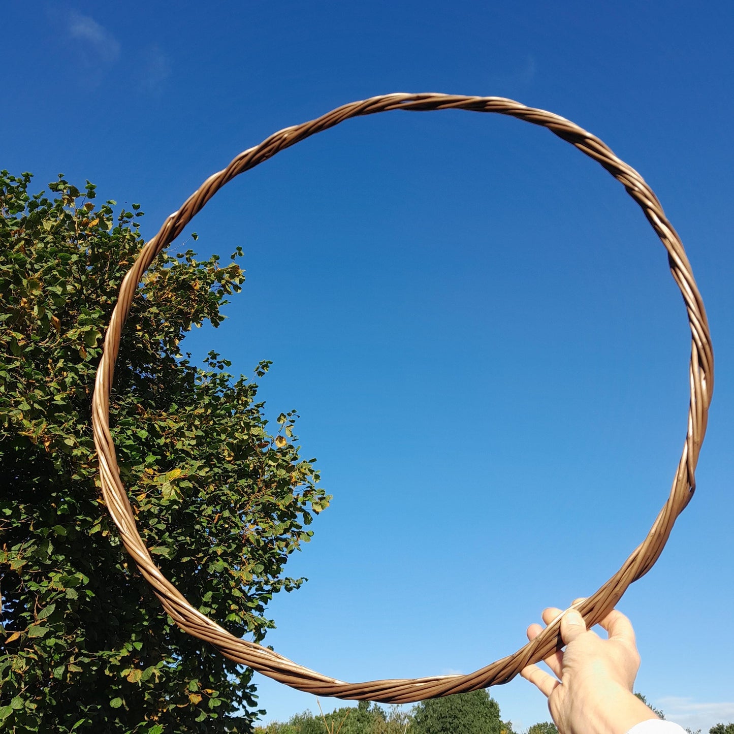 60cm Willow Hoop, Natural Wreath, DIY Wedding Decor