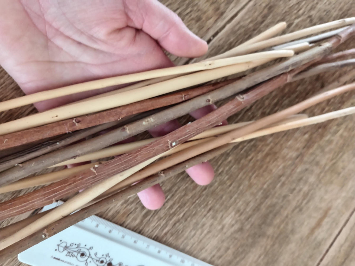 Mixed bundle of willow sticks 10-12 inches