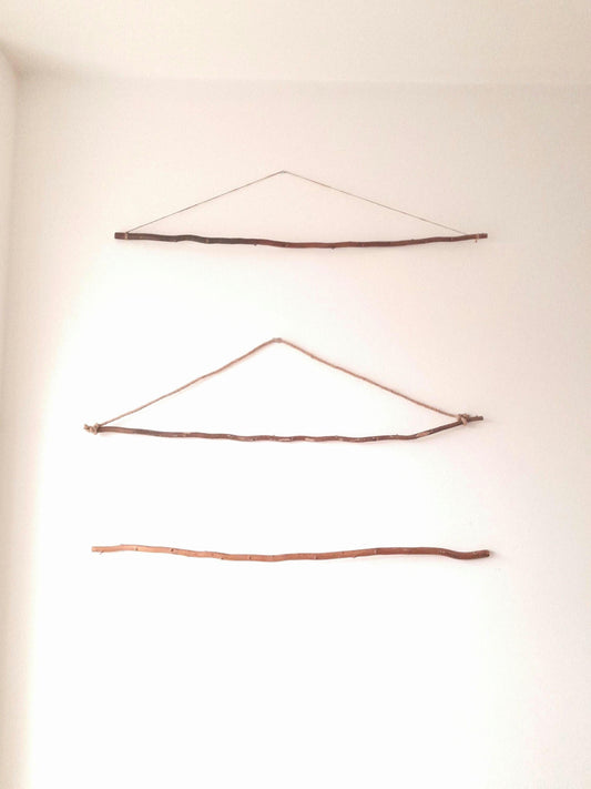 Contorted Willow Branch, Hanging Decor, Macrame Supply