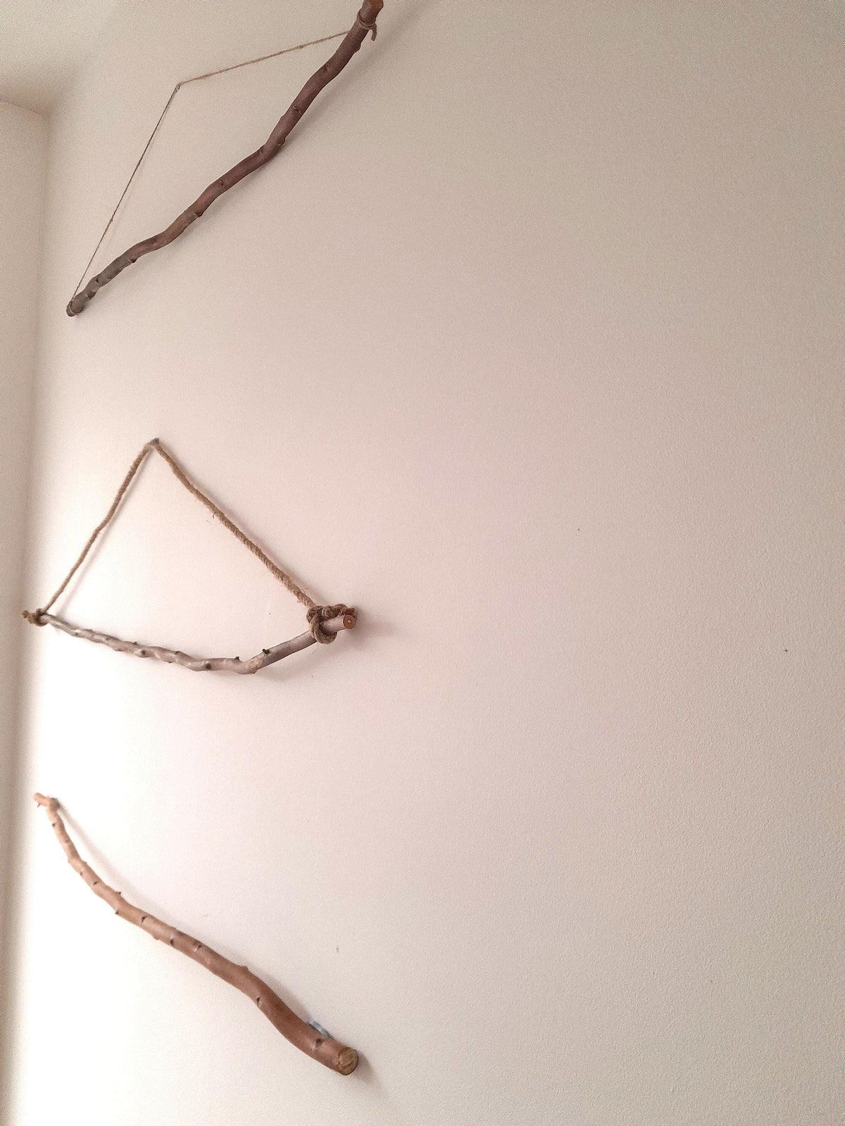 Contorted Willow Branch, Hanging Decor, Macrame Supply