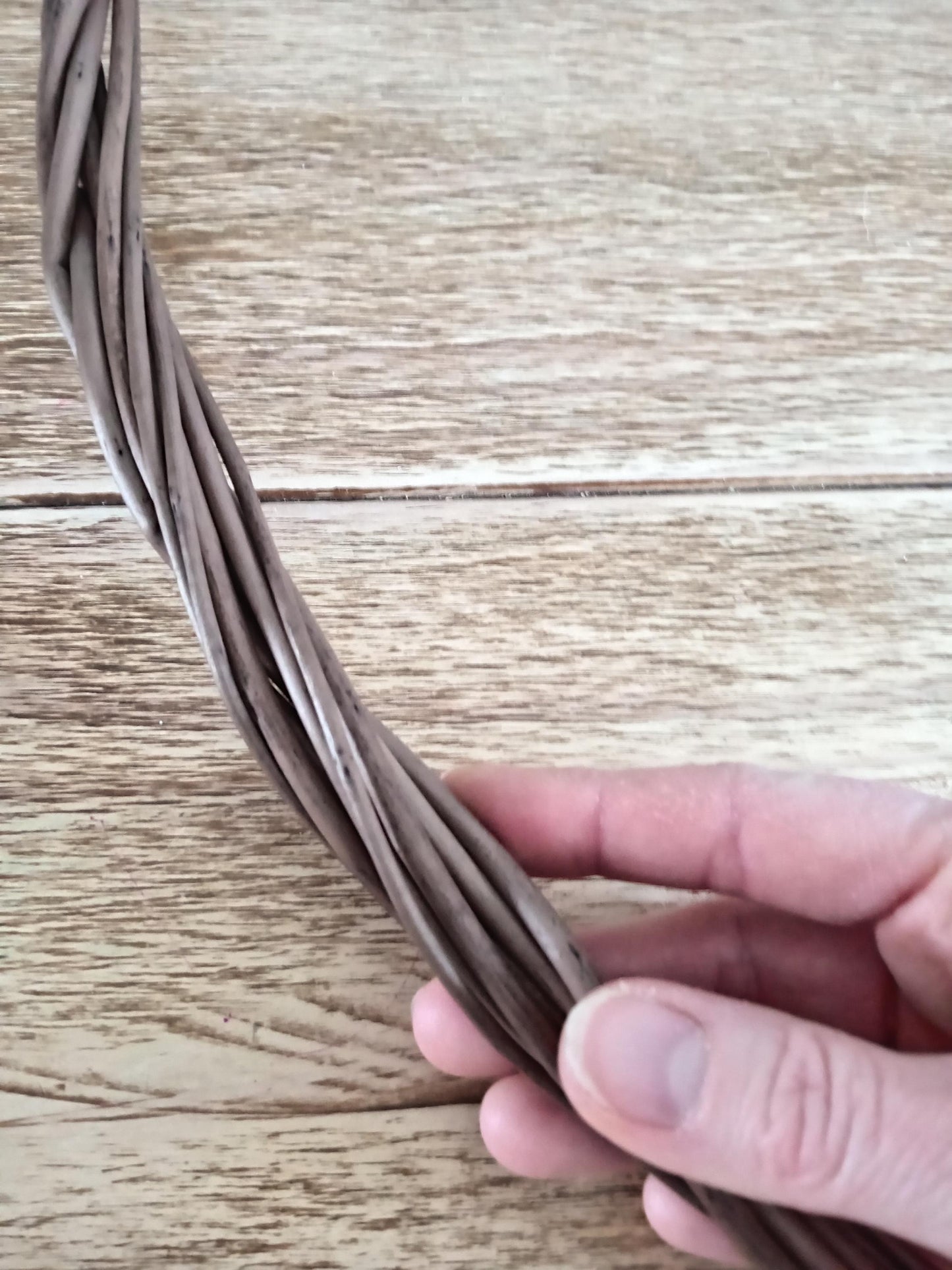 60cm Willow Hoop, Natural Wreath, DIY Wedding Decor